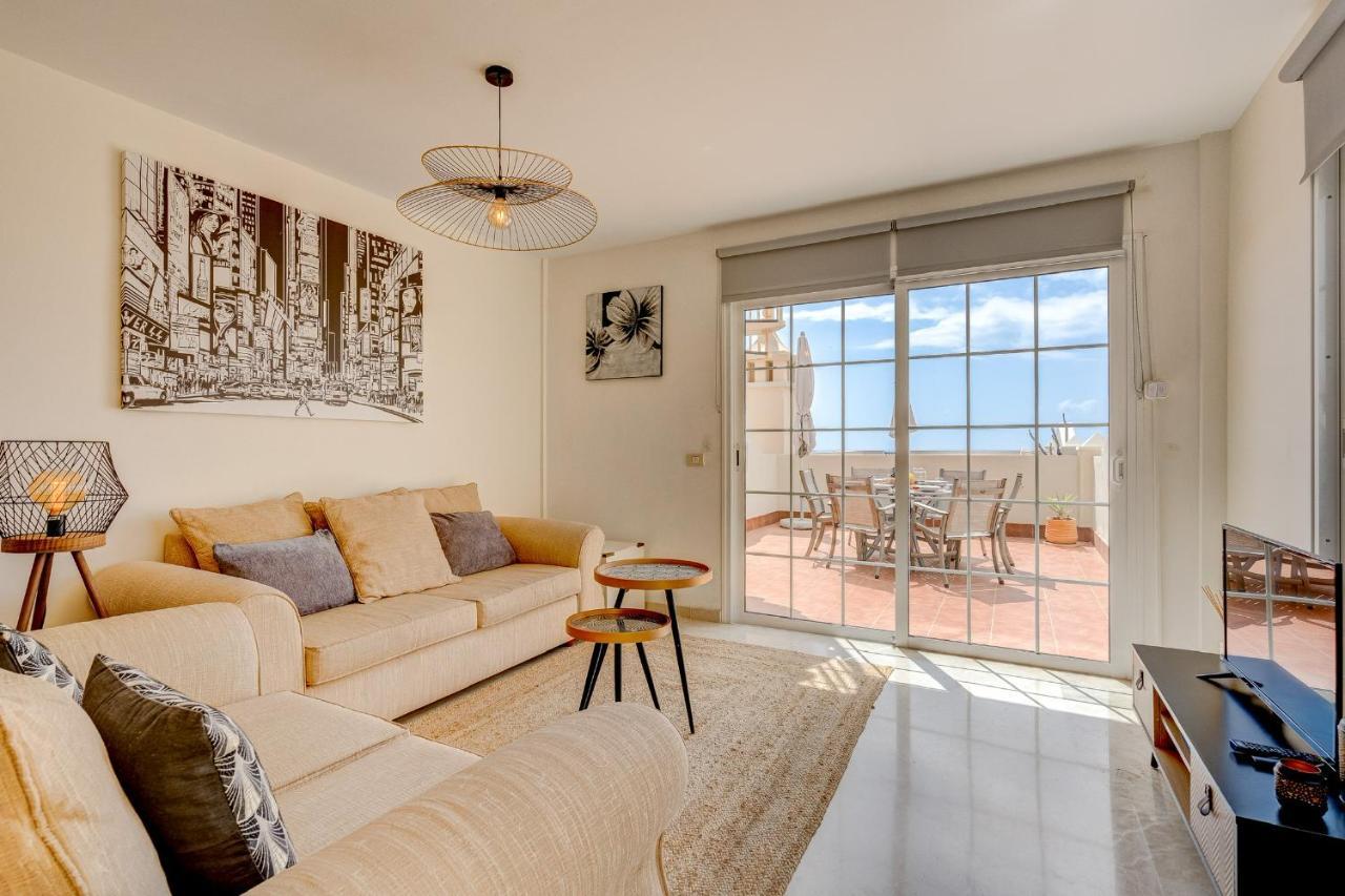Penthouse With Great Sea View And Natural Reserve - Magnificent Swimming Pool - Calm And Bright Palm-mar Exteriér fotografie